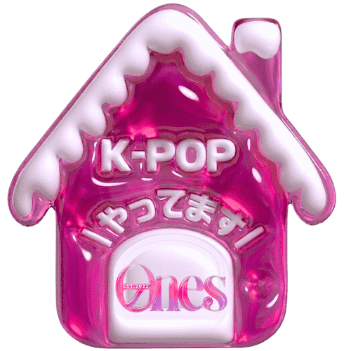 勝どき・晴海エリアで選ばれるダンススタジオ「ONES DANCE STUDIO」の壁面ロゴ看板。月島第一小学校の運動会ダンス監修も務める地域密着のK-POP専門ダンス教室です。